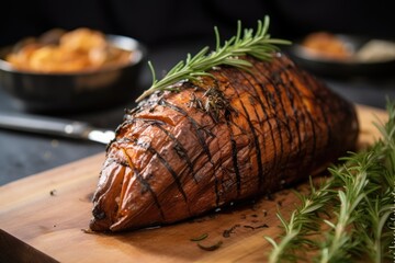 Sticker - whole baked sweet potato with charred skin