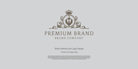 luxury fashion and style logo design for graphic designer or web developer