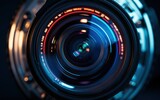 Fototapeta  - Video camera lens