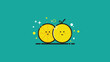 © Seniman - modern design of cute and sweet orange icon, cute modern orange icon
