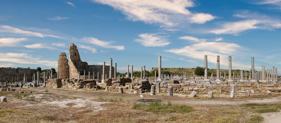 Poster - Ruins of the ancient city of Perge, Turkey