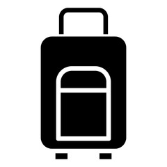 Canvas Print - Solid Luggage icon