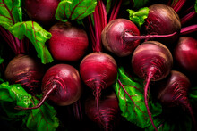 Beetroots Close Up Background