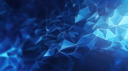Wall Mural - abstract tech background with interconnected cyber cells and artificial neural connections, quantum 