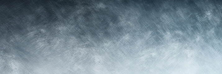 Fototapete - Blue white iced banner background 