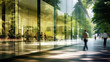 © JKLoma - Eco-friendly featuring sustainable building with green environment and trees.