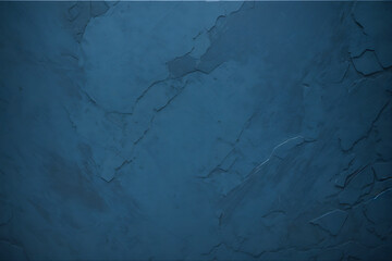 Blue smooth wall textured background, generative AI