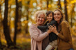 © bernardbodo - Portrait of three female generations in the nature