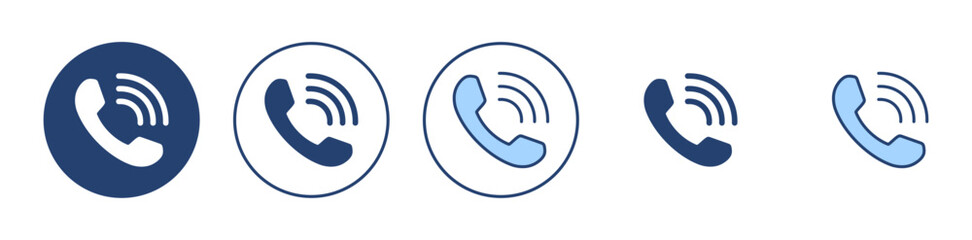 Sticker - Call icon vector. telephone sign and symbol. phone icon. contact us