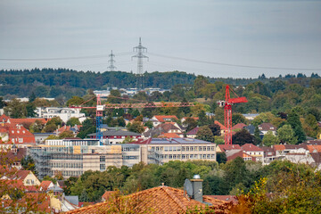 Canvas Print - Blick auf die Melanchthon Stadt Bretten