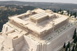 Acropolis of Athens 3d rendering isometric style