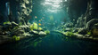 Coral reefs and rivers under the sea are beautiful and scary