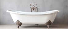 Luxurious Antique White Clawfoot Tub