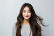 © JuanM - Portrait of a pretty asian young woman isolated from the background