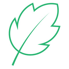 Poster - Leaf Icon