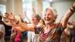 © AdriFerrer - Senior women in a dance class
