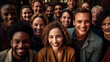 © The - Large Group of People from Above