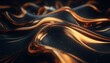 Wavy composition with fluid lines and metaverse abstract background