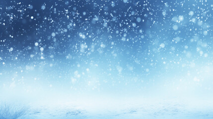 Wall Mural - winter blizzard snow abstract background