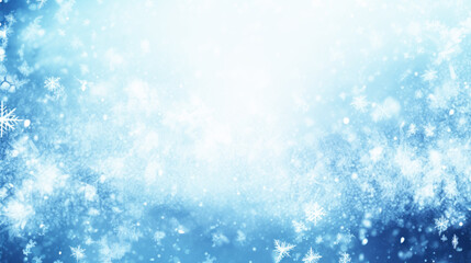 Wall Mural - winter blizzard snow abstract background