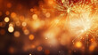 © Cherdchai - Red, Black and gold bokeh, spark for Christmas and  Happy New Year for background