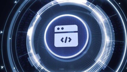 Business, Technology, Internet and network concept. Agile Software Development.
