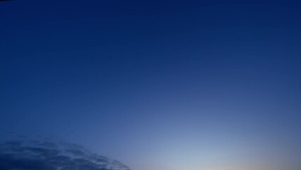 Wall Mural - flying white clouds on the summer sky time laps
