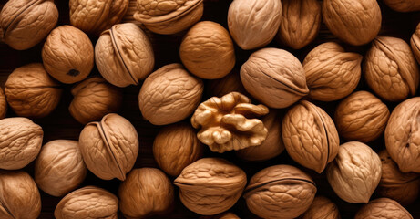 Wall Mural - walnuts