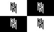 © Rabixel - NH LETTERMARK LOGO DESIGN
