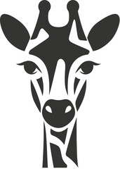 Wall Mural - Giraffe icon