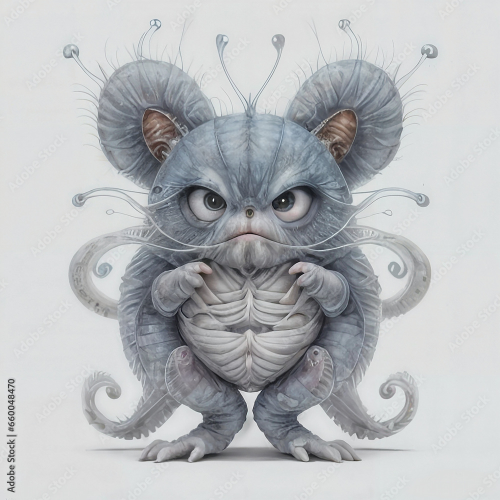 Mythical mouse Alien hybrid 'Exomouse' from exoplanet X52, discovered ...
