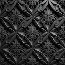 Black And Gray Pattern Wallpaper 