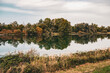 lake in the autumn