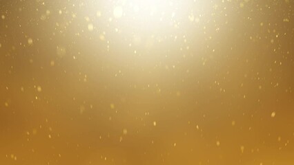 Wall Mural - gold shiny luxury confetti bokeh particles on beautiful celebration anniversary party copy space bac