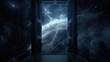 A Glimpse of the Unknown As the elevator nears the edge of the Earths atmosphere, passengers catch glimpses of distant planets, swirling galaxies, and otherworldly phenomena. It is a constant