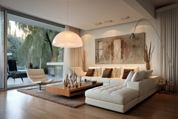 Sticker - Modern comfortable interior