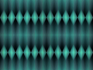 Wall Mural - Geometric gradient green accordion vector background graphic design