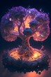 an explosion of dreams in the shape of the world tree of the universe stunning beautiful epic surrealistic maximalism 4k intricate detail fantasy octane render unreal engine 5 hearthstone style 