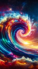 Wall Mural - Cosmic Dance