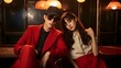 Chic Korean Couple's Fashion