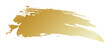 gold brush stoke PNG transparent