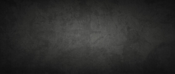Poster - Abstract black paper Background texture, Dark color, Chalkboard. Concrete Art Rough Stylized Texture