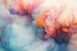 an artistic and tranquil composition featuring blended hues resembling a watercolor masterpiece. Generative AI