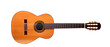 ©  Mohammad Xte - spanish acoustic guitar. Isolated on Transparent background.