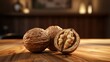 walnuts and nutcracker