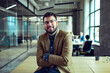 © Marko Geber - Portrait of a young businessman in a modern office