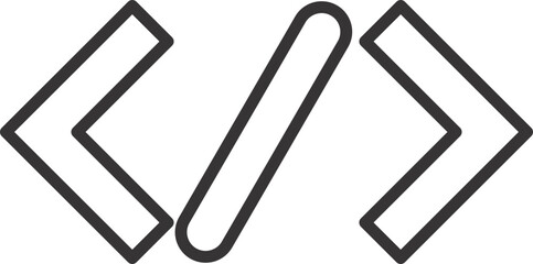 HTML coding sign
