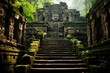  Mayan temple