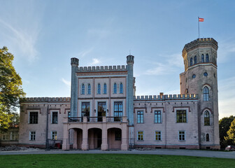 Wall Mural - Beautiful castle in Vecauce, Latvia.