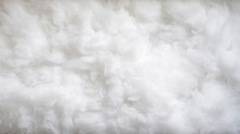 White Fluffy Soft Wispy Fibers Densely Packed Together HD Texture Background Highly Detailed
